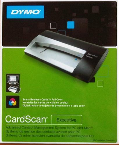 dymo cardscan 800c software